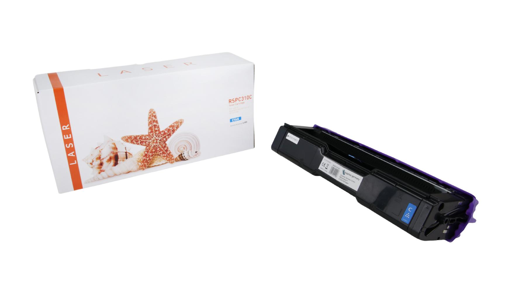 Alternativ Toner Cyan für Ricoh / 406480 / 6.000 Seiten