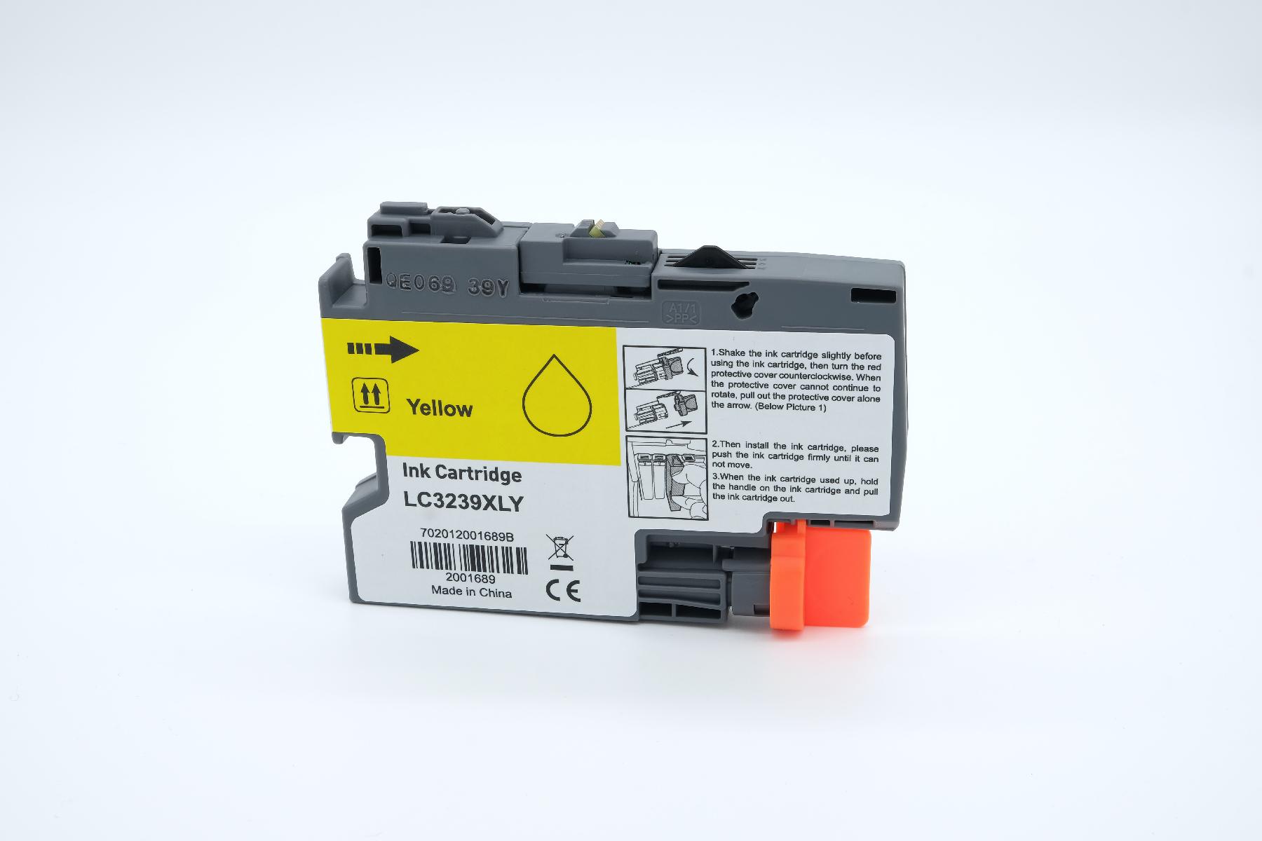 Alternativ Tinte Yellow für Brother / LC3239XLY / 52ml