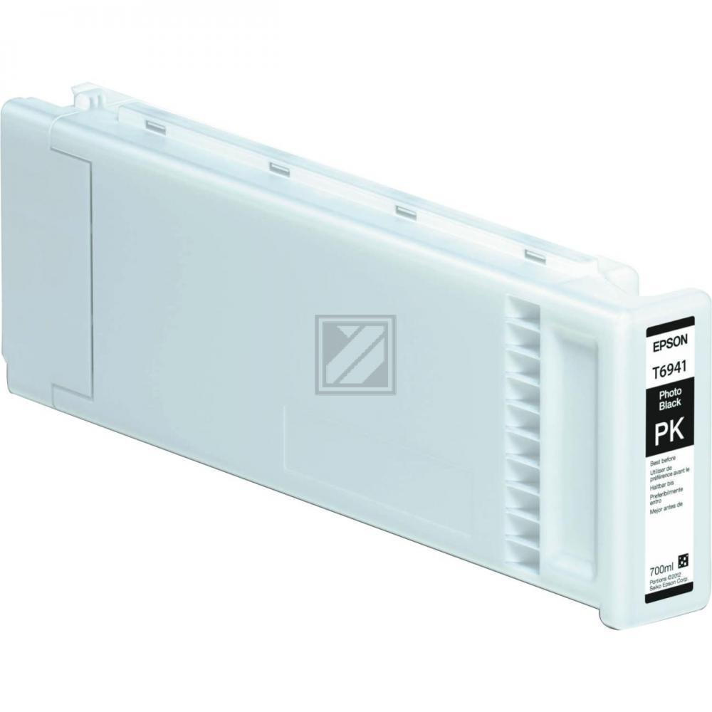C13T694100 // T6941 / schwarz / original EPSON Tintenpatrone schwarz / C13T694100 / 700.00 ml