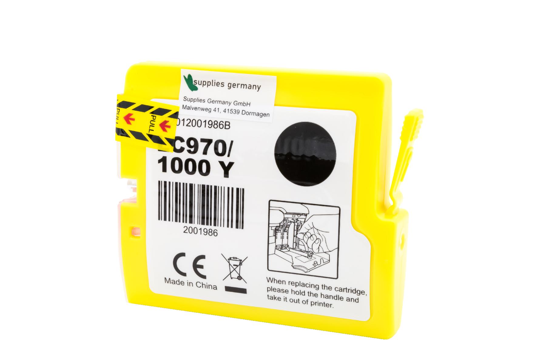 Alternativ Tinte Yellow für Brother / LC1000Y / 15ml
