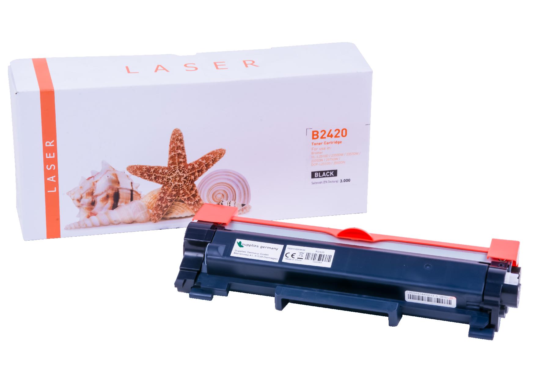 Alternativ Toner Black für Brother / TN2420 / 3.000 Seiten