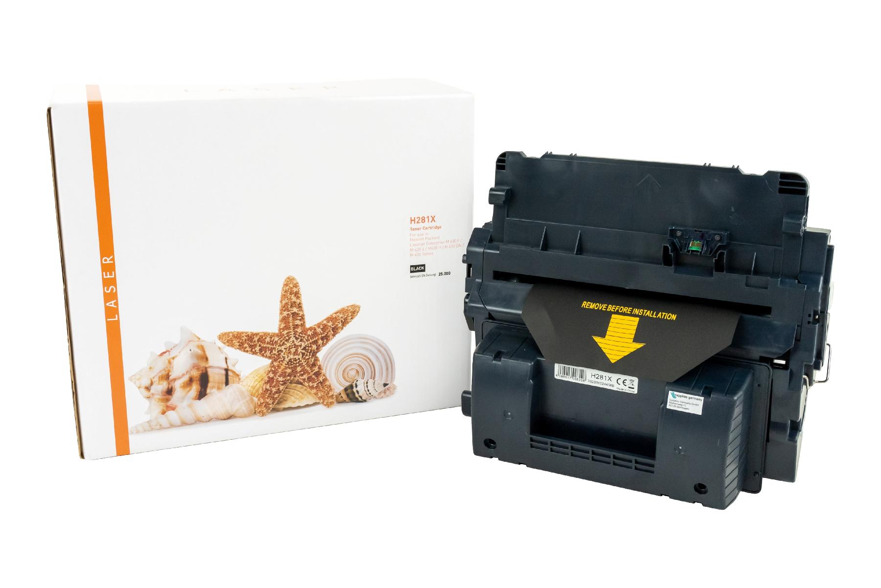 Alternativ Toner Black für HP / CF281X / 25.000 Seiten