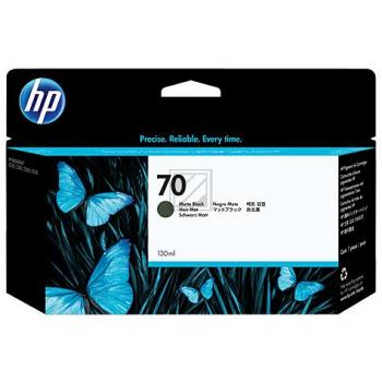 C9448A // 70 / schwarz / original HP Tintenpatrone schwarz matt / C9448A / 130.00 ml