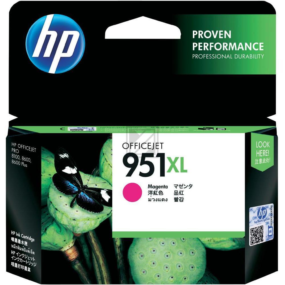 CN047AE // 951XL / magenta / original HP Tintenpatrone magenta / CN047AE / 1500 S. / 17.00 ml