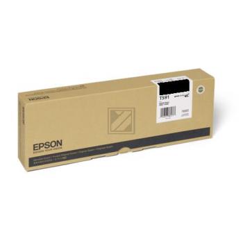 C13T591100 // T5911 / schwarz / original EPSON Tintenpatrone schwarz / C13T591100 / 700.00 ml