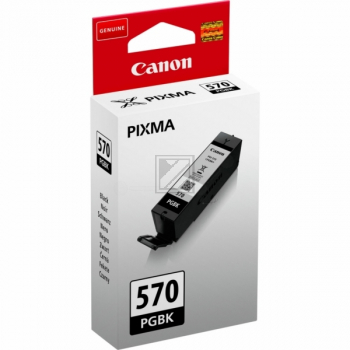 0372C001 // PGI570PGBK / schwarz / original CANON Tintenpatrone schwarz / 0372C001 / 300 S. / 15.00 ml
