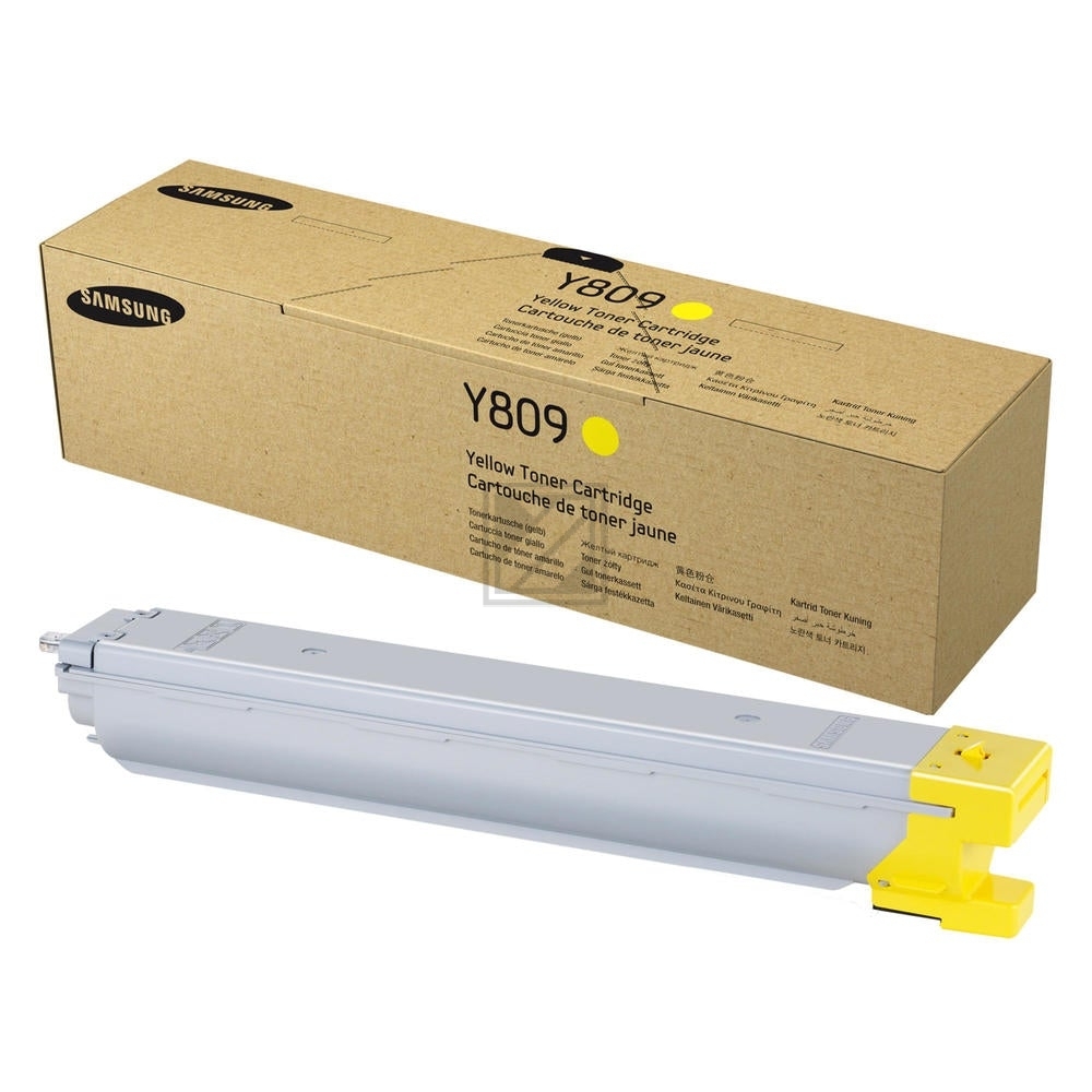 SS742A // CLTY809S / original SAMSUNG Toner gelb / SS742A / 15000 S.