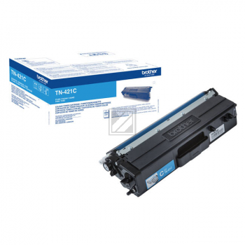 TN421C / cyan / original BROTHER Toner cyan / TN421C / 1800 S.