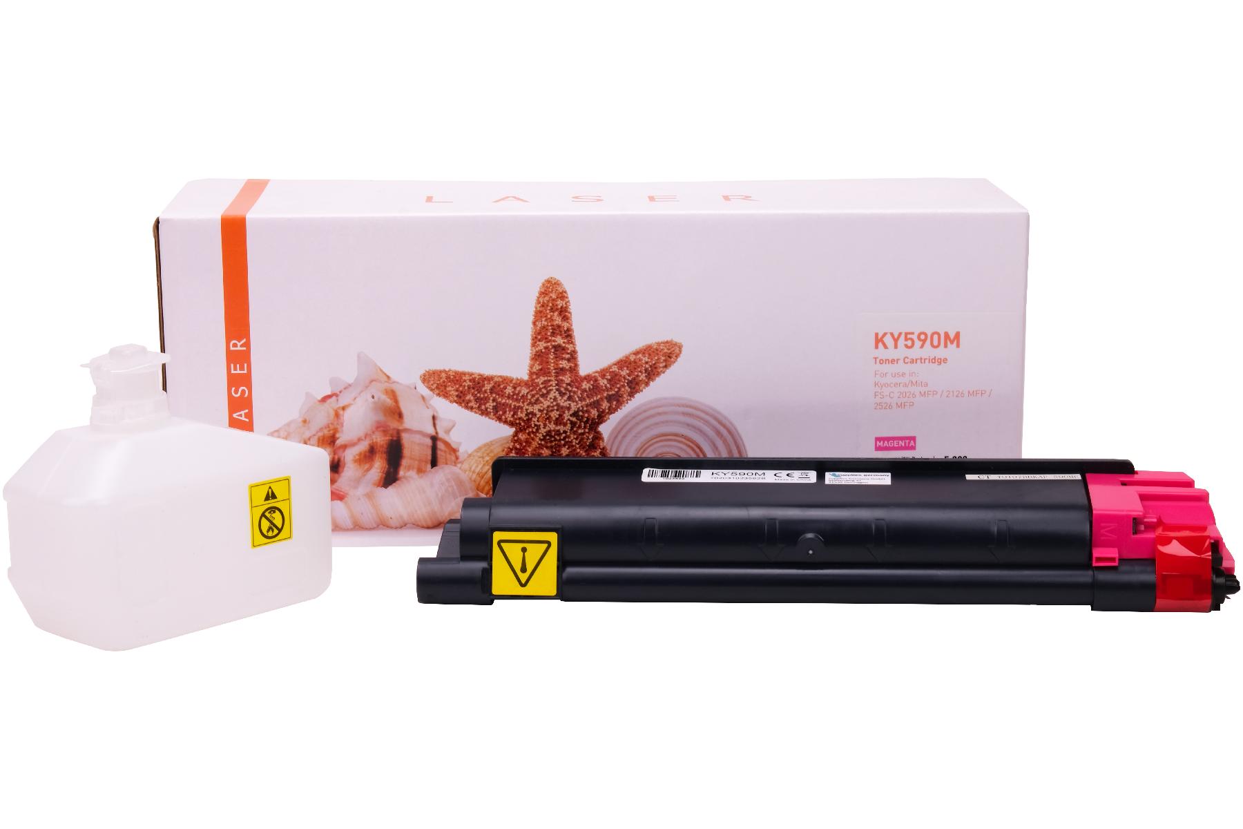Alternativ Toner Magenta für Kyocera / TK590M / 5.000 Seiten