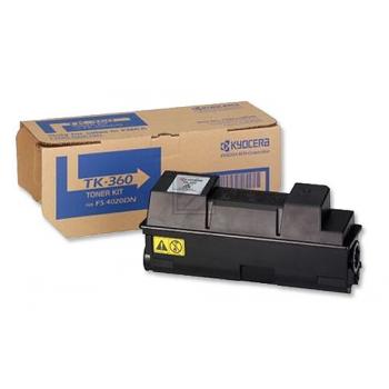 1T02J20EU0 // TK360 / schwarz / original KYOCERA Toner schwarz / 1T02J20EU0 / 20000 S.