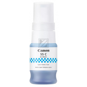 6289C001 // GI55C / cyan / original CANON Tintenflasche cyan / 6289C001 / 3000 S. / 40.00 ml