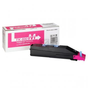 1T02KABNL0 // TK880M / magenta / original KYOCERA Toner magenta / 1T02KABNL0 / 18000 S.