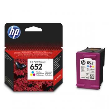 F6V24AE // 652 / original HP Druckkopfpatrone color / F6V24AE / 200 S.