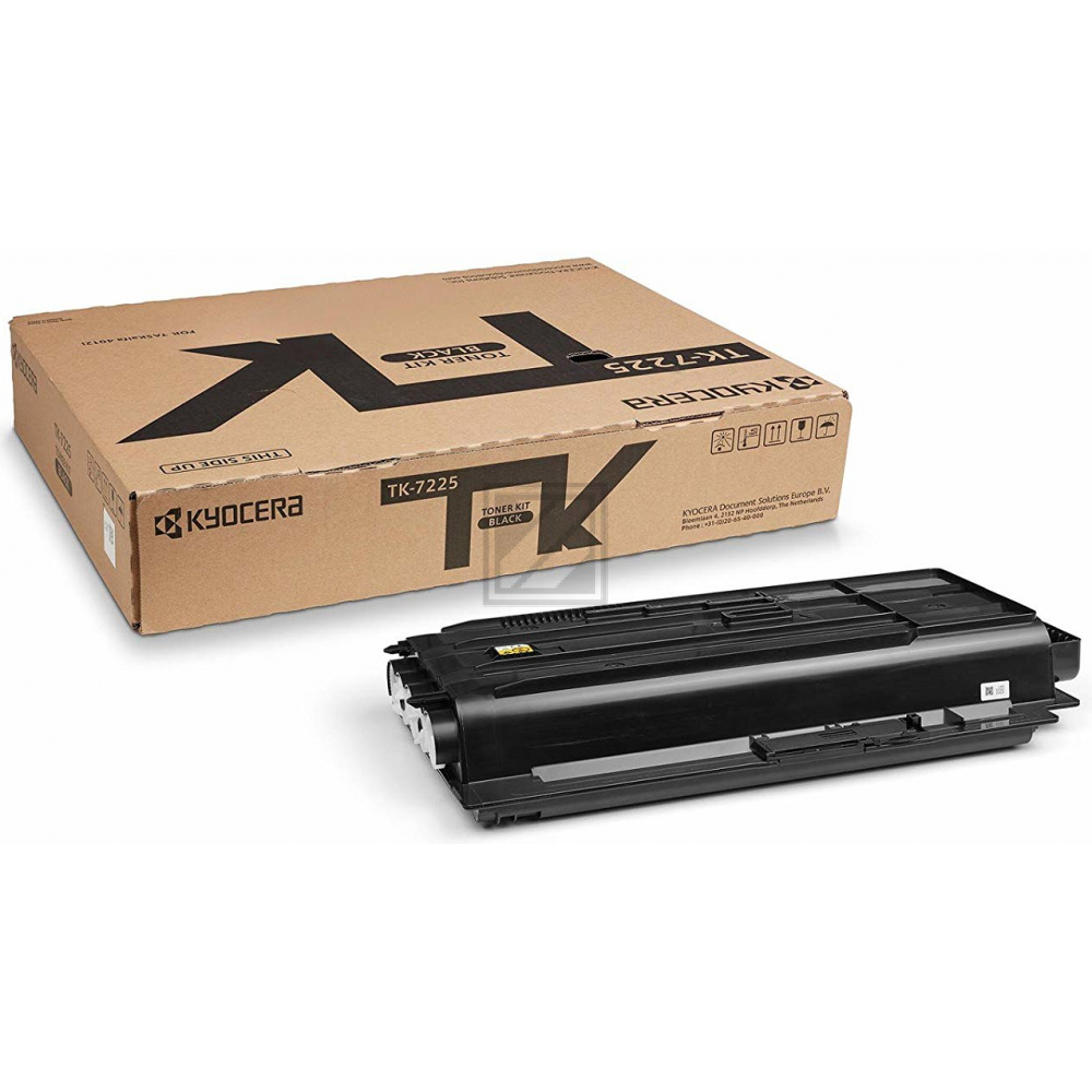 1T02V60NL0 // TK7225 / schwarz / original KYOCERA Toner schwarz / 1T02V60NL0 / 35000 S.