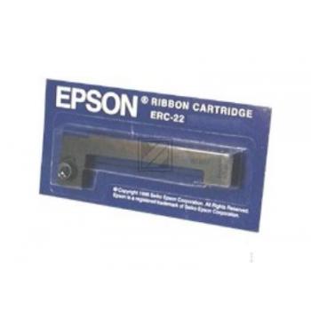 C43S015358 // ERC22B / schwarz / original EPSON Nylonband schwarz / C43S015358 / 6000000 Char.