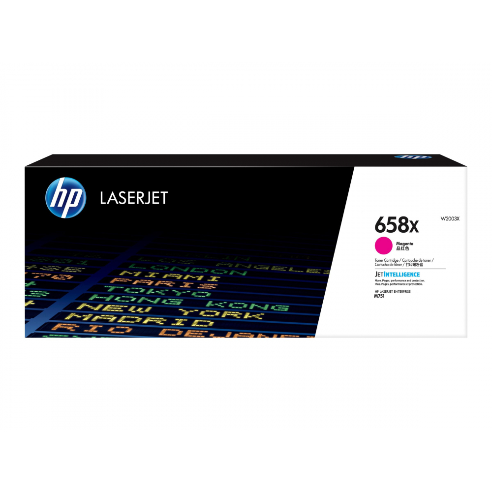 W2003X // 658X / magenta / original HP Toner magenta / W2003X / 28000 S.