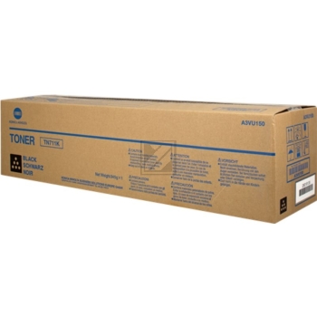 A3VU150 // TN711K / schwarz / original KONICAMIN Toner schwarz / A3VU150 / 47200 S.