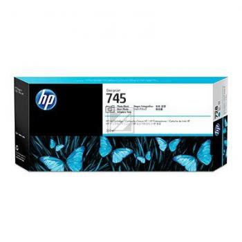 F9K04A // 745 / schwarz / original HP Tintenpatrone schwarz hell / F9K04A / 300.00 ml