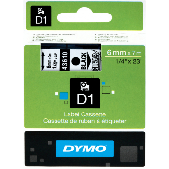 43610 // S0720770 / original DYMO DirectLabelEtiketten / 43610