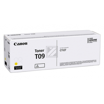 3017C006 // T09Y / original CANON Toner gelb / 3017C006 / 5900 S.