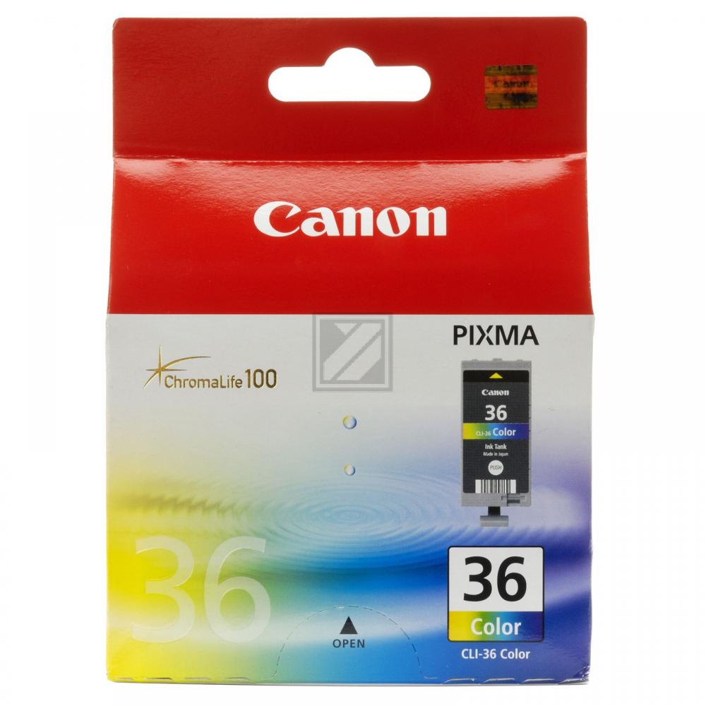 1511B001 // CLI36 / original CANON Tintenpatrone color / 1511B001 / 249 S. / 12.00 ml