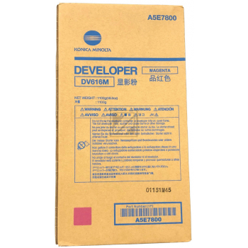 A5E7800 // DV616M / magenta / original KONICAMIN Entwickler / A5E7800 / 850000 S.