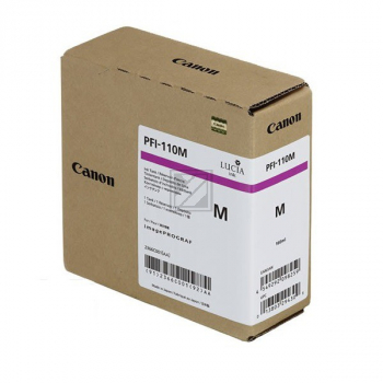 2366C001 // PFI110M / original CANON Tintenpatrone magenta / 2366C001 / 110.00 ml