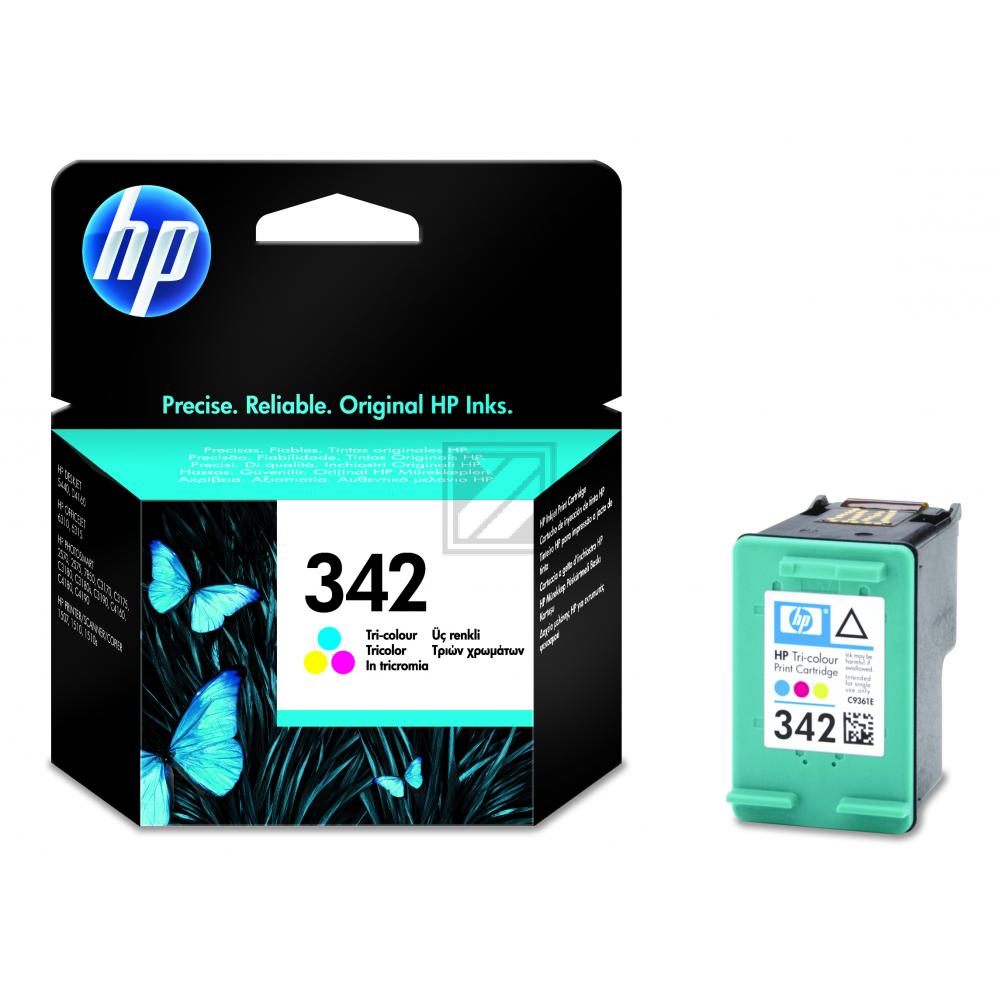 C9361EE // 342 / original HP Druckkopfpatrone color / C9361EE / 220 S. / 5.00 ml