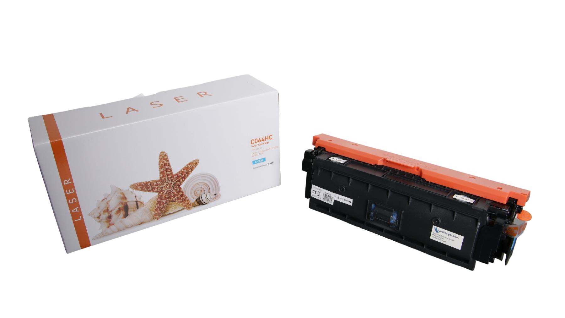 Alternativ Toner Cyan für Canon / 4936C001 / 10.400 Seiten