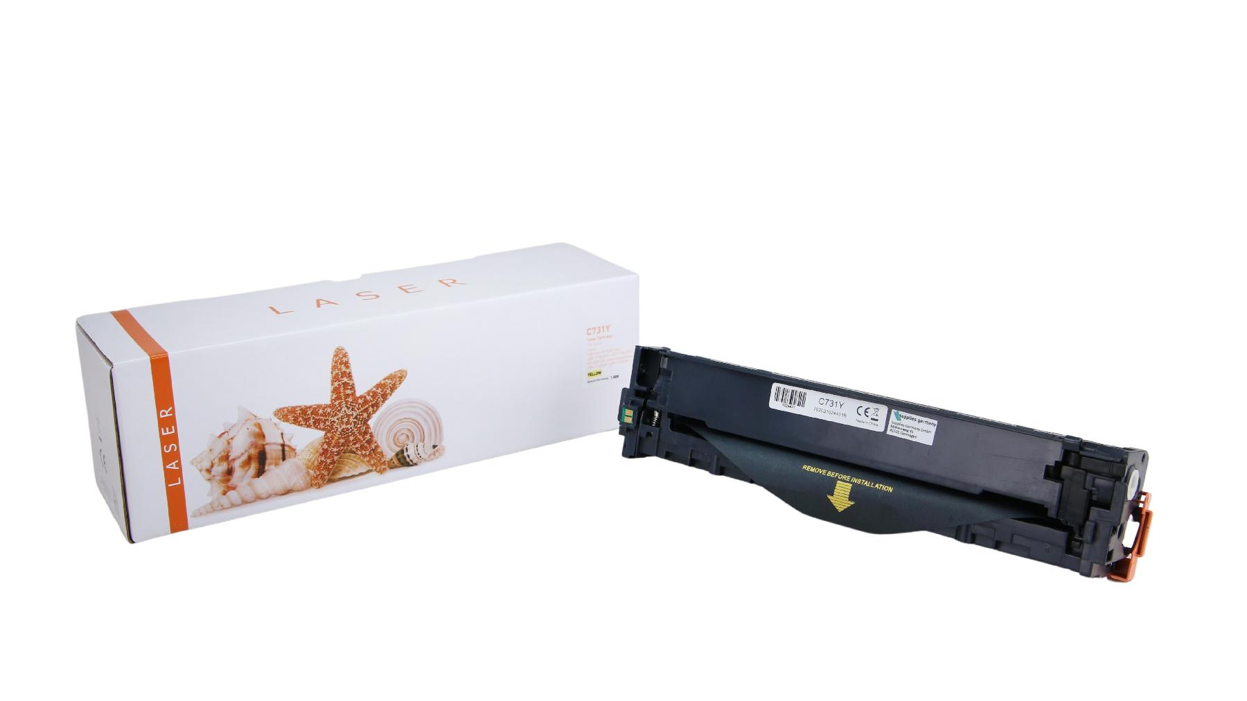 Alternativ Toner Yellow für Canon  / 731Y / 1.500 Seiten