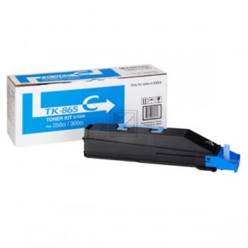 1T02JZCEU0 // TK865C / cyan / original KYOCERA Toner cyan / 1T02JZCEU0 / 12000 S.