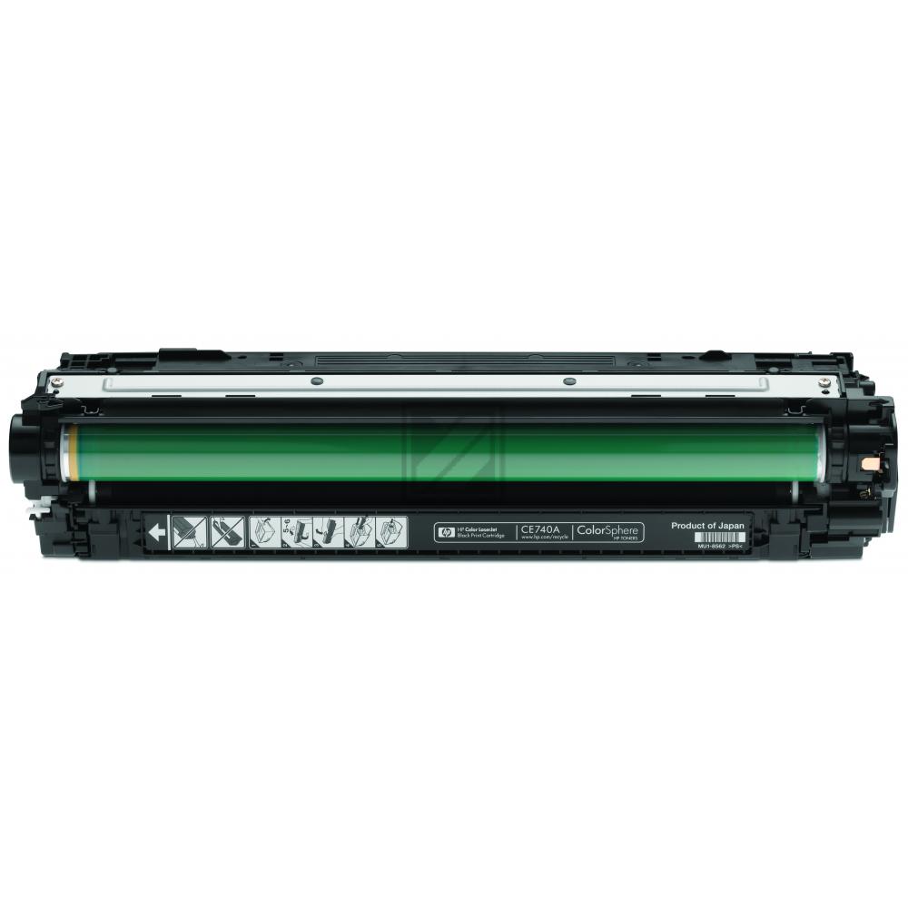 CE740A // 307A / schwarz / original HP Toner schwarz / CE740A / 7000 S.