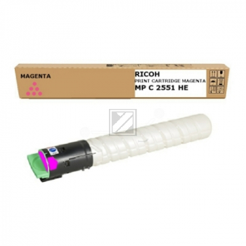 842063 // TYPEMPC2551HE / magenta / original RICOH Toner magenta / 842063 / 9500 S.