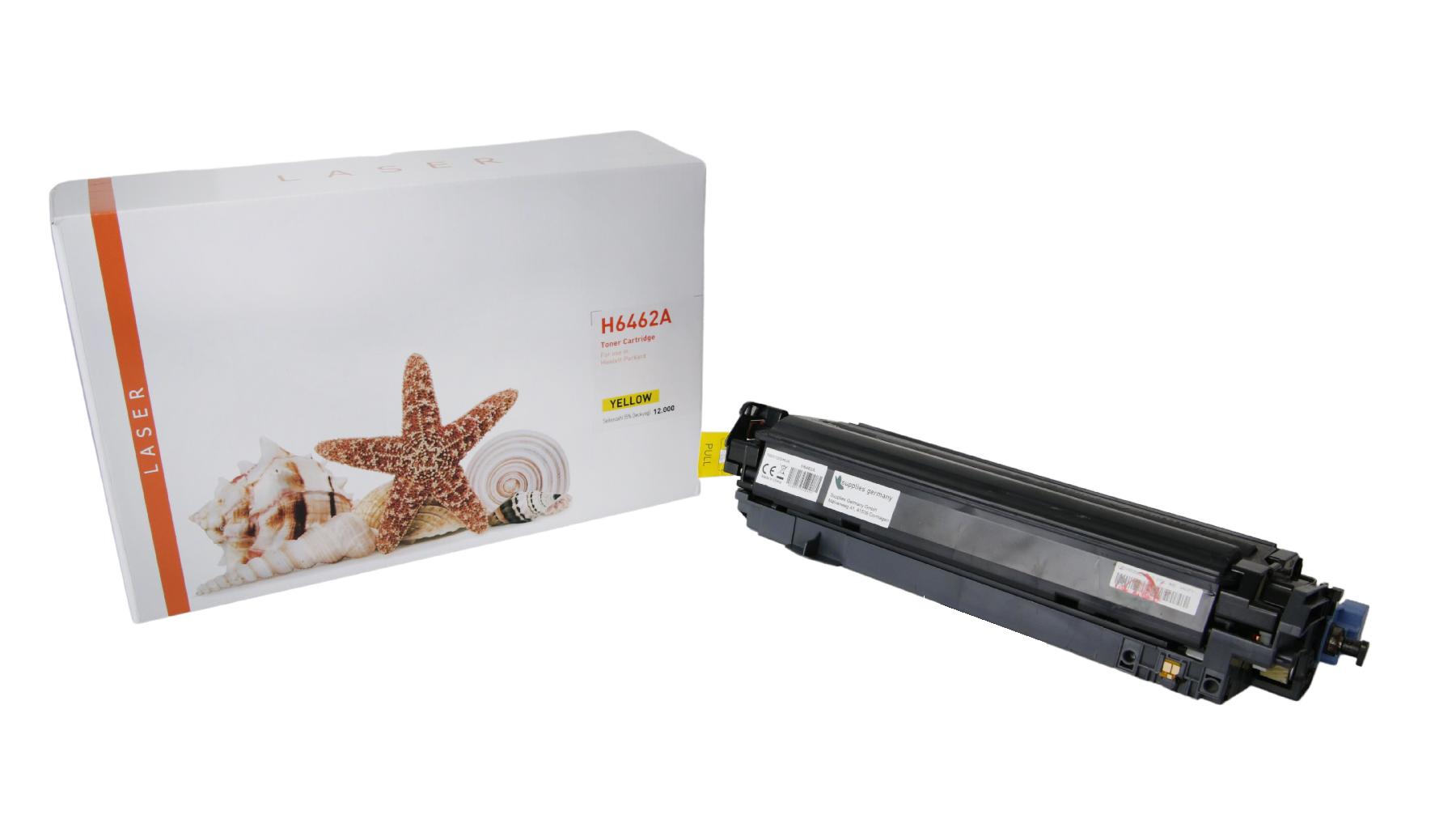 Alternativ Toner Yellow für HP / Q6462A / 12.000 Seiten