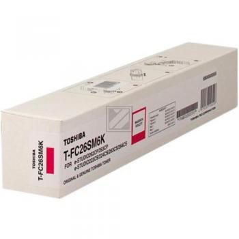 6B000000555 // TFC26SM6K / magenta / original TOSHIBA Toner magenta / 6B000000555 / 6000 S.