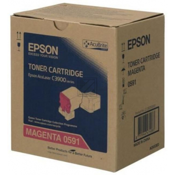 C13S050591 // S050591 / magenta / original EPSON Toner magenta / C13S050591 / 6000 S.