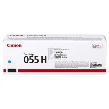 3019C002 // 055H / cyan / original CANON Toner cyan / 3019C002 / 5900 S.