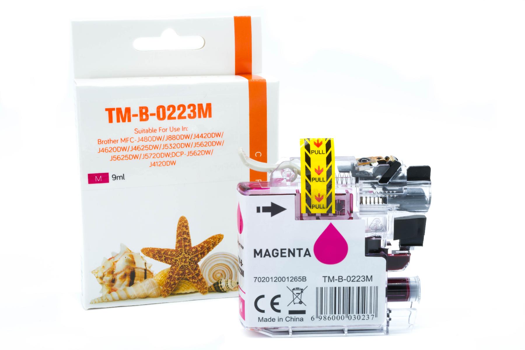 Alternativ Tinte Magenta für Br / LC223M / 9ml