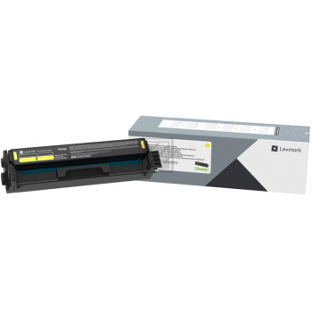 C330H40 / gelb / original LEXMARK Toner gelb / C330H40 / 2500 S.