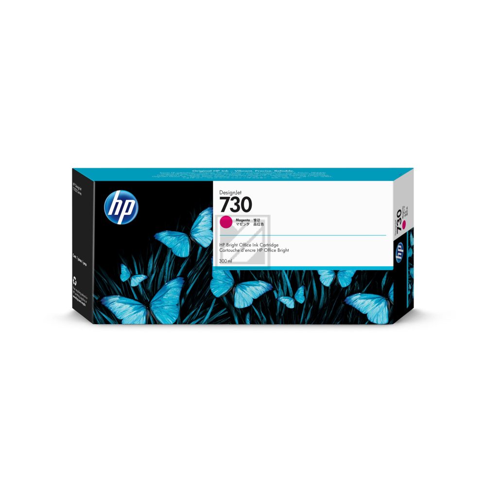 P2V69A // 730 / original HP Tintenpatrone magenta / P2V69A / 300.00 ml
