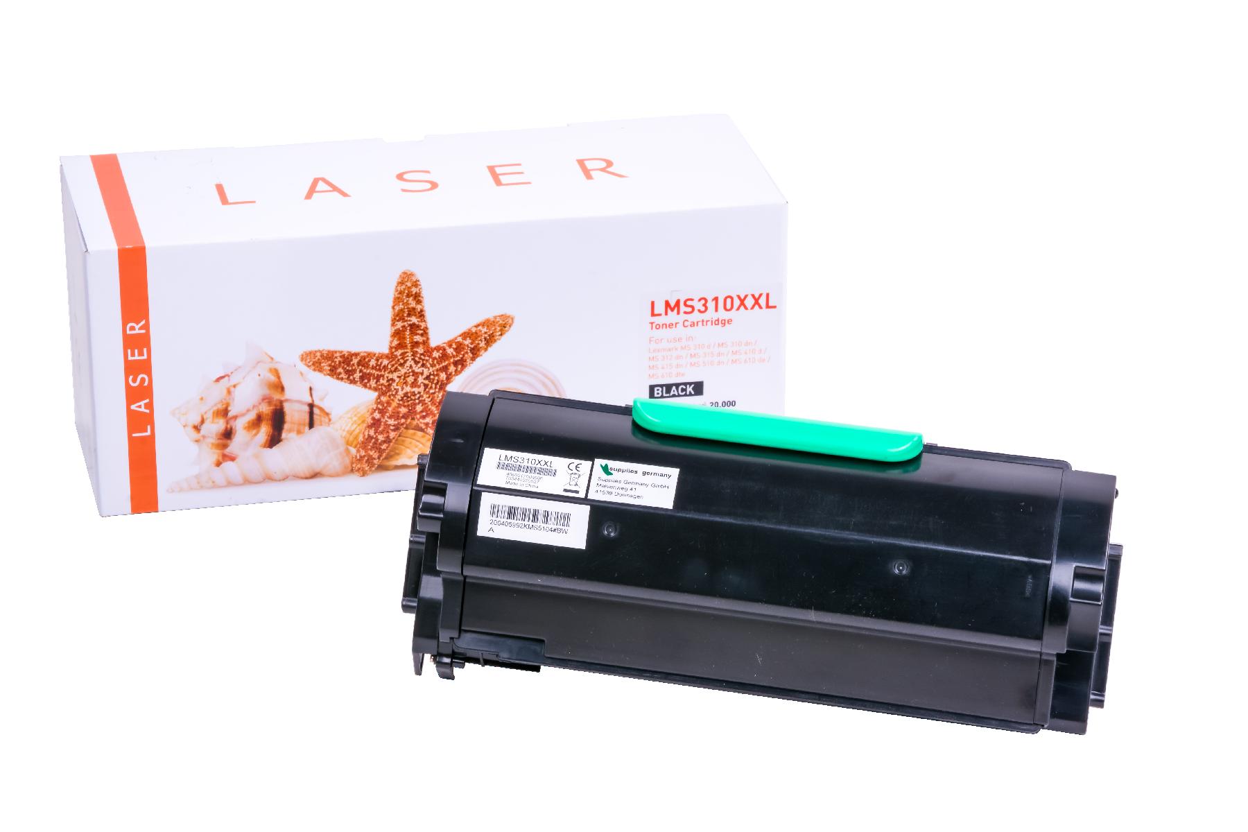 Alternativ Toner Black für Lexmark  / 50F2H0E / 20.000 Seiten