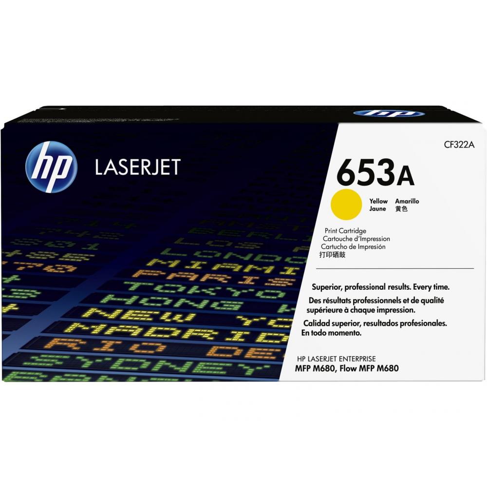 CF322A // 653A / gelb / original HP Toner gelb / CF322A / 16500 S.