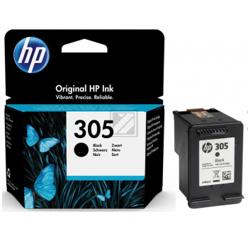 3YM61AE // 305 / schwarz / original HP Druckkopfpatrone schwarz / 3YM61AE / 120 S.