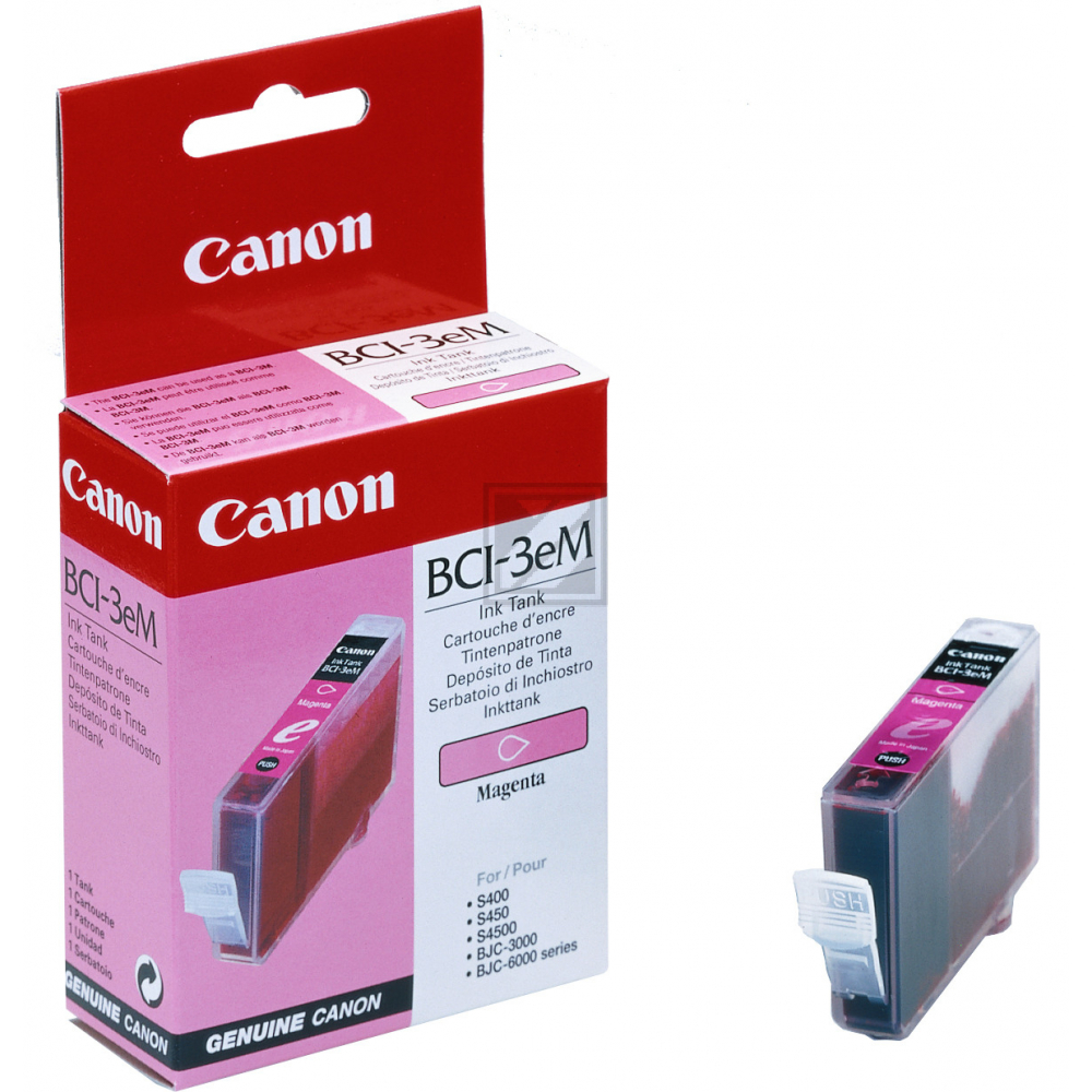 4481A002 // BCI3EM / magenta / original CANON Tintenpatrone magenta / 4481A002 / 390 S. / 14.00 ml