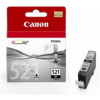 2933B001 // CLI521BK / schwarz / original CANON Tintenpatrone schwarz / 2933B001 / 1250 S. / 9.00 ml