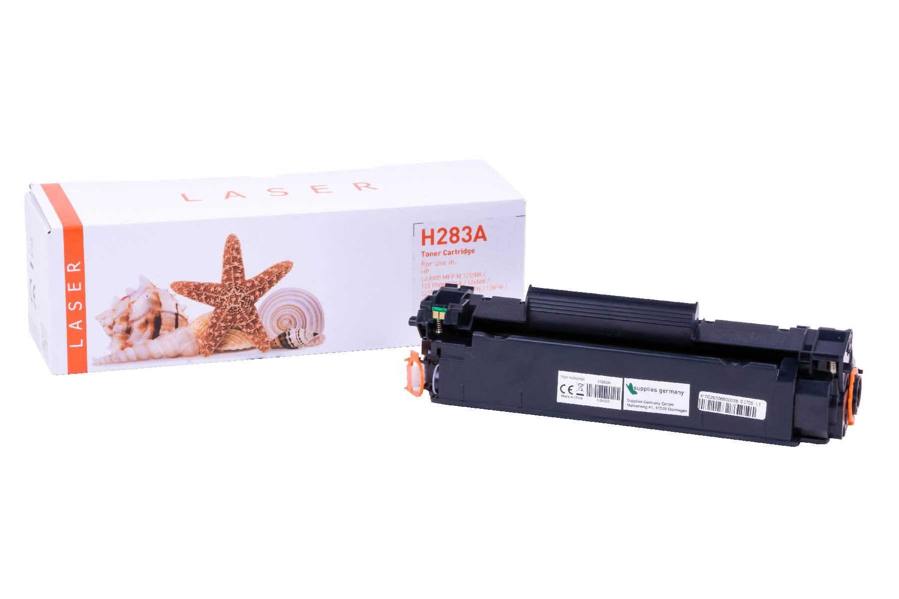 Alternativ Toner Black für HP / CF283A / 83A / 1.500 Seiten