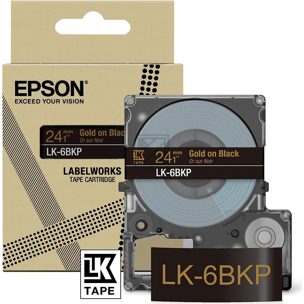 C53S672096 // LK6BKP / original Epson DirectLabel / C53S672096
