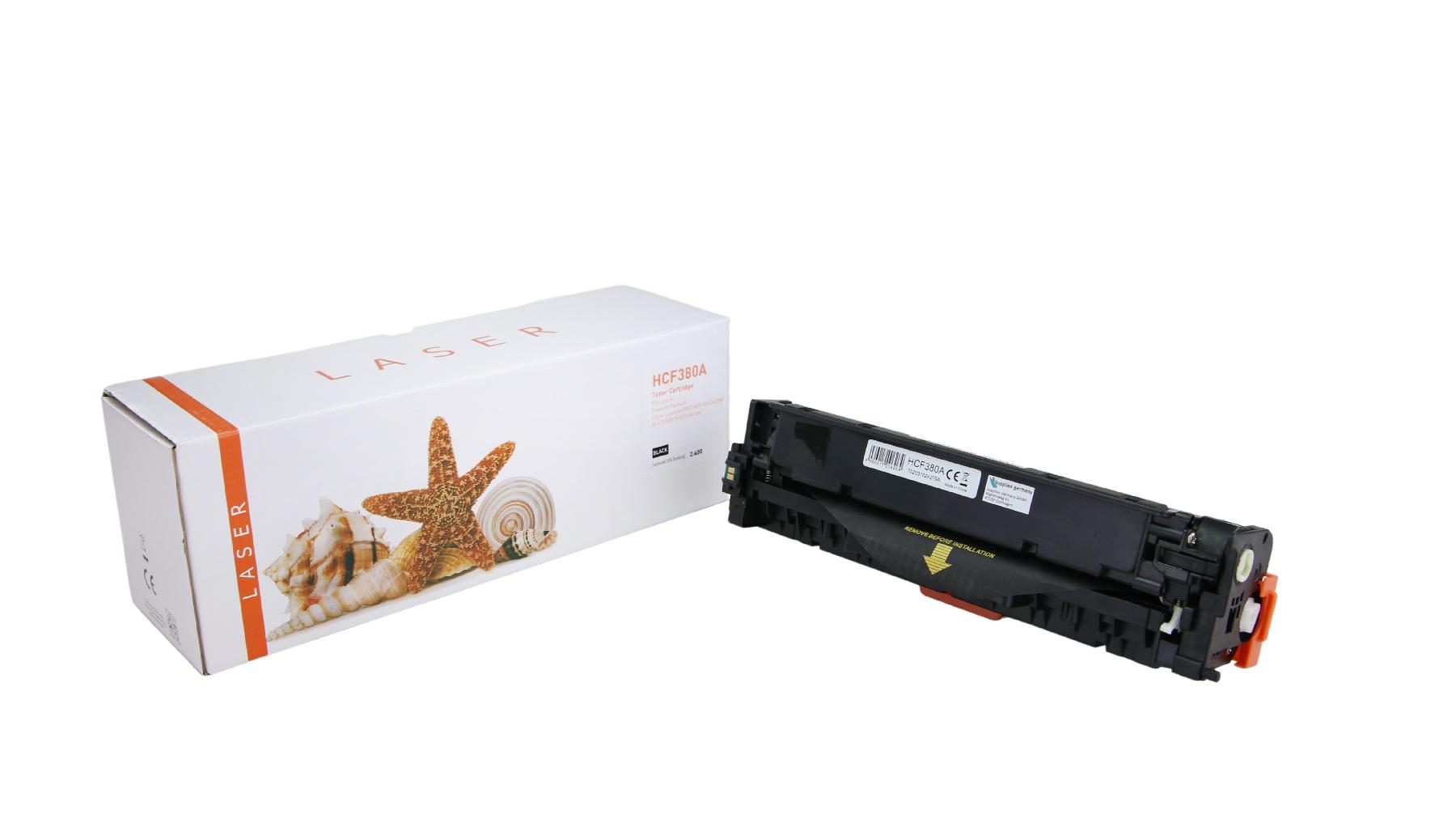Alternativ Toner Black für HP  / CF380A / 312A / 2.400 Seiten