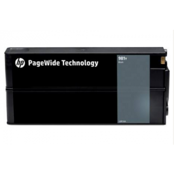 L0R16A // 981Y / schwarz / original HP Tintenpatrone schwarz / L0R16A / 20000 S. / 345.00 ml