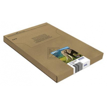 C13T24384510 // 24XL / schwarz / original EPSON Tintenpatrone MultiPack / C13T24384510 / 740 S.